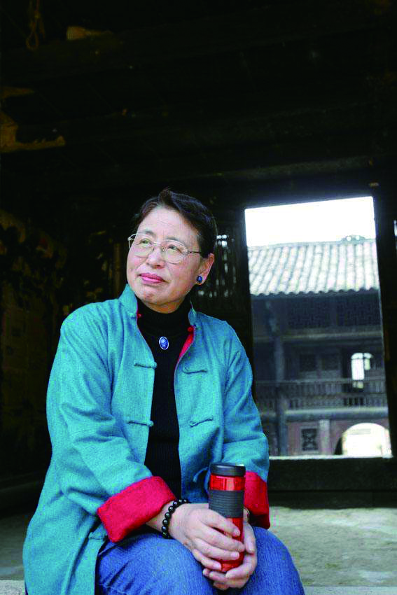 访作家叶广芩 □本报记者  行  超  教鹤然