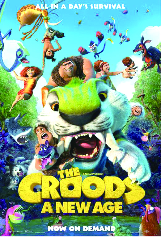 《疯狂原始人2:新时代》电影海报