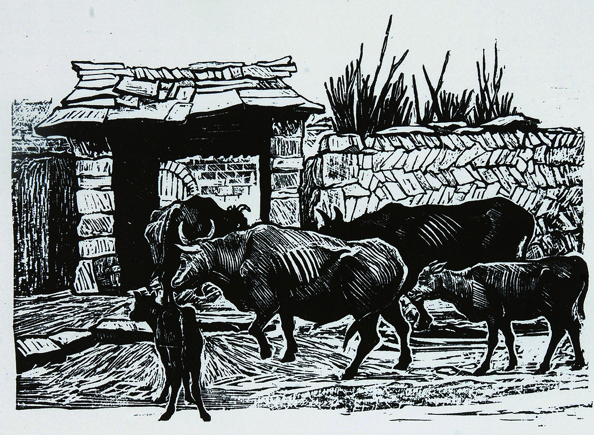 20世纪中国美术与牛的现代内涵